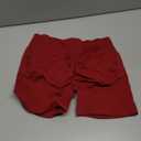 VOYJOY Women Workout Impact Shorts 2.5"/ 3.6"/ 4.5"/ 6" Scrunch Butt Lifting Gym Seamless Booty Biker Shorts (Large, Scarlett Red)