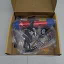 Shkalacar Glass Glue Gun, Adjustable Pneumatic Air Rubber Gun Tool 310ml Hard Glue Sealant Applicator Caulking Gun Tool, Windows Repair Instrument Hard Glue Sealant Applicator Caulking