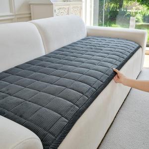 Couch Covers for Dogs Washable, 27.6"x70.9" Non Slip Couch Covers for Loveseat Sofa Pet Friendly, Soft Fuzzy Sofa Covers for Pet, Dog Couch Cover Furniture Protector(1PC,Dark Grey)