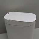 MOPALL Automatic Motion Sensor Bathroom Trash Can with Lid, 3.5 Gallon Touchless Garbage Can, IPX5 Waterproof Smart Small Waste Basket for Bedroom Kitchen Office