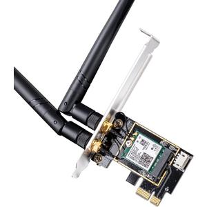 Cudy New AX3000 Wireless WiFi 6 PCIe Card for PC, Bluetooth 5.2, AX200, 3000Mbps WiFi 6 Speed, 802.11ax/ac/a/b/g/n, Windows 11, 10, WE3000