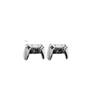 FCHOZY 2026 Upgraded Retro Gaming Console, Classic Video Games with 4K HDMI, 20,000+ Games and 23 Emulators, Nostalgia Game Stick Pro, Upgraded Dual 2.4G Wireless Controllers 64GB (White)