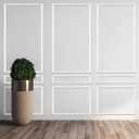 Chunful Wall Molding Kit 3 Set 3D Premade Accent Molding Wainscoting Panels for Interior Wall Decor, Ready to Assemble Moulding Trim Decorative Paneling for Living Room Bedroom