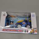 Liberty Imports My First Cartoon RC Remote Control Cars for Toddlers Ages 1-3, Radio Control Toy for Baby, Kids 18 Months+ (Police Car)