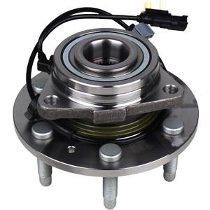 KUSATEC 515160 Front Wheel Bearing and Hub Assembly Compatible with Chevrolet Tahoe Suburban Silverado 2014-2019, GMC Yukon 1500 2014-2019, for Cadillac Escalade XTS 2015-2019, 6 Lug w/ABS