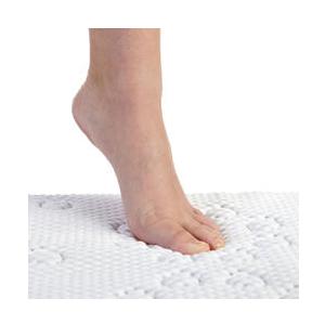 Deluxe Comfort Foam Bath Mat White