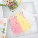 Yellow wildflower 1st high chair tassel banner,Our Little Wild flower Is Turning One Birthday Decor,Girls Wild One 1st Birthday Decoration, Floral Theme Highchair Banner (Yellow)