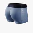 JOCKMAIL Mens Butt Padded Underwear Mens Mesh Shapewear Boxer Briefs with Butt Enhancing Pads L