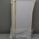 74.80-98.43'' Extra Tall Cat Gate, Adjustable 33.86 and 35.80" Wide, Transparent Full Door Pet Gate, Auto Close No Drilling Cat Proof Safety Gate for Doorway Stairs- White