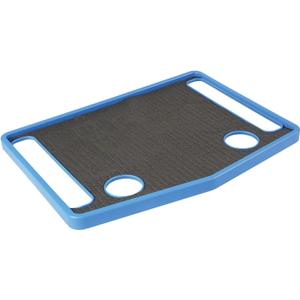 Support Plus Walker Tray Table - Mobility Table Tray for Walker, Non Slip Walker Tray Mat, Walker Accessories Mat, Cup Holder for Walker (21"x16") - Royal Blue