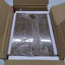 QEEIG Floating Shelves for Wall Bathroom Shelf Bedroom Kitchen Living Room Hanging Book Shelves Small Farmhouse Decor 16 inch Set of 3, Rustic Brown (015-BN3)