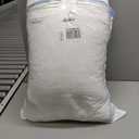 ACCURATEX Pillows Queen Size Set of 2, Rayon Derived from Bamboo Removable Cover, Shredded Memory Foam Pillow with Down Alternative Fill (Adjustable), Supportive Pillows for Side Back Sleepers (Grey)