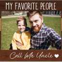 Uncle Picture Frames, Gifts for Uncle, Uncles Gifts for Father's Day Birthday from Niece Nephew Wooden Photo Frames, My Favorite People Call MeUncle Picture Photo Frame forDesk Table 4X6 Photos
