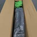 Kanchimi 40" 48" Folding Mini Fitness Indoor Exercise Workout Rebounder Trampoline with Handle, Max Load 330lbs (Black)