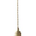 E26 Modern Minimalist Creative White Ceramic Pendant Light Chandelier, Dining Room Hanging Lamp, Bedroom Bedside Bar Hanging Light,Living Room Pendant Lamp