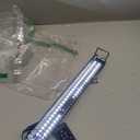 16-INCH LED UVB Light for Reptiles, LED Reptile Light Fixture Controller with Dimming and 4 UVI Modes, 15W Aluminum UVA UVB Lamp for Turtles, Snakes, and Bearded Dragons, 6500K