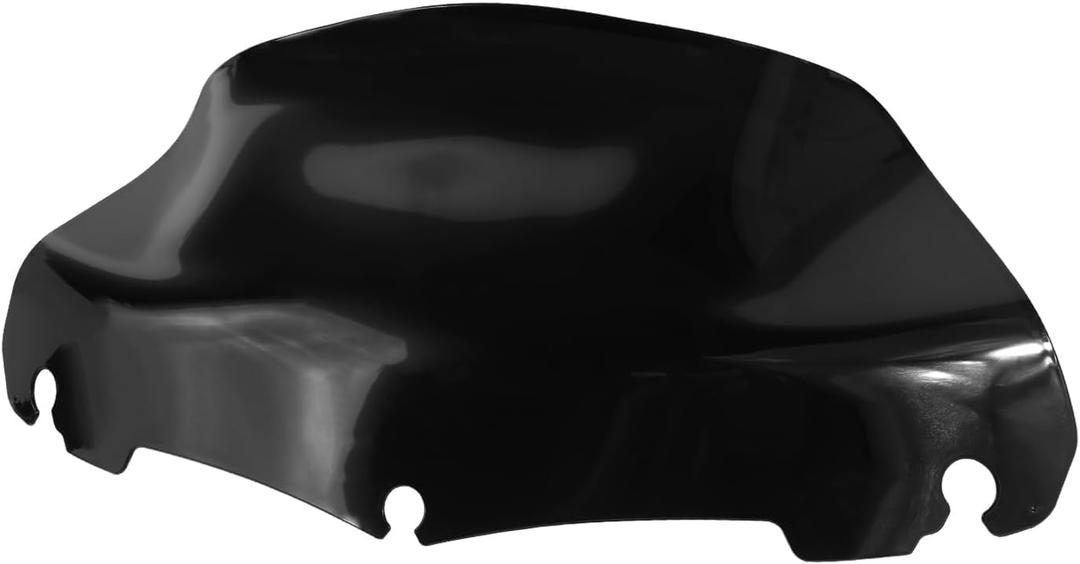 9" Motorcycle Batwing Fairing Windshield Windscreen Fit For Harley FLHT FLHTK FLHX Touring Electra Trike Street Glide Ultra Limited CVO 2014 2015 2016 2017 2018 2019 2020 2021 2022 2023 2024 Black