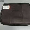 Expandable Messenger Bag, Chocolate, One Size