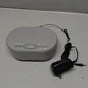 i box Dawn FM Radio, Bluetooth Wireless Speaker, Fast Charging, Clock Radio, LED Display, USB Charger, Dimmable Night Light, Alarm Clock Feature, Wireless Charger, Digital Clock, Dual Alarm (Grey)