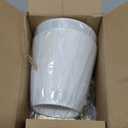 Battery Operated Wall Sconces Set of 2, Gold 10000mAh Rechargeable Dimmable LED Bulb, 15 Colors & Remote, with Fabric for Bedroom Living Room Hallway Staircase Decor