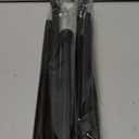 Black Tension Rods for Windows 28 to 48 Inch 2 Pack Spring Curtains Rod Tension Curtain Rod Expandable Pressure Curtain Rod Tension No Drill Adjustable Curtain Rods for Bathroom,Doorway,Door