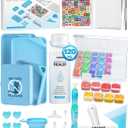 ARTDOT All-Inclusive Diamond Art Accessories Kits for Adults, Diamond Painting Tools with Bead Organizers and Storage Pens Sealer Roller Diamond Art Supplies for Beginners