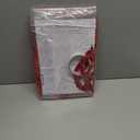 AceOrbit 1 Set Large Red Gift Box with Bow and Clear Window Valentine's Day Empty Boxes Cardboard Fillable Chocolate Flower Arrangement Packaging for Valentine Birthday Bridal Wedding