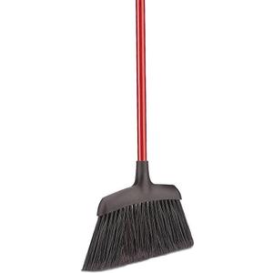 Libman 00994 Commercial Angle Broom, Steel Handle, 6 Pack