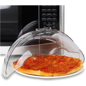 Flippable Microwave Splatter Cover, Microwave Cover for Food, Dish, Higher Microwave Plate Cover for Heating, Stay-Inside Splatter Guard for Microwave Oven, Innovative Lid-10.5 IN