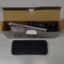 Peakeep Small Digital Alarm Clock Plug in for Bedrooms Bedside, Tiny Electric Clock Large Big Numbers Display Battery Backup for Desk Table, 6 Dimmers, 5 Adjustable Alarm Volume (White)