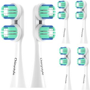 6 x Toothbrush Replacement Heads, Compatible with Spinbrush Pro Clean Electric Toothbrush,Toothbrush Head Replacement Refill,6 Pack