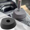 Dubbs Hardware - Tacoma Shift Knob Trim Cover - Allows for Aftermarket Shifter Knob - Interior Gear Shifter Cover for Accessories - Fits Automatic 2016+ Tacoma - Shift Boot Collar (Original)