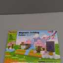 Coodoo Magnetic Blocks - Build Mine Magnet World Cherry Blossom Set, Magnetic Tiles Building STEM Toys for Boys & Girl Kids Toddler Toys for 3+ Years Old (Small)