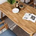 VEELIKE 32''x118'' Butcher Block Contact Paper for Countertops Waterproof Wood Contact Paper Peel and Stick for Kitchen Wood Grain Wallpaper Removable Wood Vinyl Wrap for Cabinets Table Shelf Liners