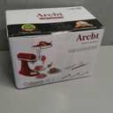 Meat Grinder Attachment for KitchenAid Stand Mixer, Metal Food Grinder for Kitchen Aid Includes 4 Grinding Plates, 3 Sausage Stuffer Tubes and 2 Cutting Blades