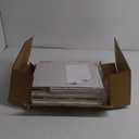 Furnulem White Nightstand with 3 Drawers and 2-Tier Shelf, Small Night Stand End Table Side Furniture, Fabric Storage Organizer for Bedroom, Closet, Hallway, Nursery, Sturdy Steel Frame, Wood Top