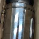 Purewell 2.25G Gravity Water Filter System with Water Level Window, 3-Stage 0.01m Ultra-Filtration Stainless Steel Countertop System with 2 Filters and Stand, Reduce 99% Chlorine, PW-KS (Silver)