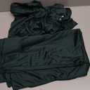 Horbaunal 4 Pack Dark Green Satin Tablecloth 60 x 102 Inches Rectangle Satin Table Cover Bright Silky Table Cloth Smooth Table Decoration for Wedding Party Banquet