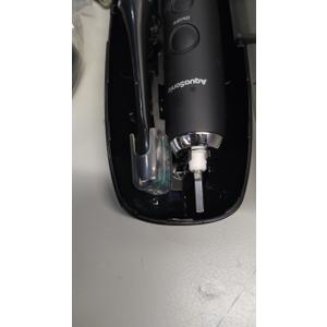 Aquasonic Black Series Ultra Whitening Toothbrush  ADA Accepted Electric Toothbrush- 8 Brush Heads & Travel Case  40,000 VPM Electric Motor & Wireless Charging - 4 Modes w Smart Timer