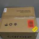 CAROTE 19pcs Pots and Pans Non Stick, Cookware Sets Detachable Handle, Induction Kitchen Pots and Pans,NonStick Cooking Set, Oven/Dishwasher/Fridge Safe, Space Saving (Cream White)