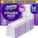 Swiffer PowerMop Multi-Surface Mopping Pad Refills, Made by Swiffer, for Floor Cleaning, 11 Count