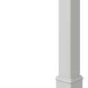 Zippity Outdoor Products ZP19013 Classica Mailbox Post, White