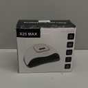 380W UV LED Nail Lamp, Professional Nail Dryer Gel Polish Light with 81 Beads, UV Nail Light With 4 Timer Settings, Nail Polish Curing Gel LED Dryer With Automatic Sensor