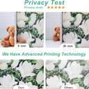 SOMWISE Frosted Glass Window Privacy Film with Tools, Heat Blocking, Anti-UV, Anti-Glare, Static Cling, Decor for Home Bathroom Door, Renter Friendly, Removable, Reusable, Green 17.5Inchx157Inch