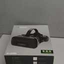 VR Headset, for Smartphones, VR Head Mount Display, Headphone Included, for Smartphones, 3D Glasses, Aspherical Optical Lens, VR Videos, One-Click Reception, 120 Viewing Angle, 1080P,