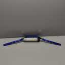 Handle Bar with Foam Pad 7/8" 22MM Handlebar Compatible with CRF YZF KXF KLX RMZ DRZ Pit Dirt Bike Motocross ATV Quad