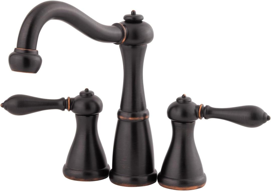 Pfister LG46M0BY Marielle 2-Handle Mini-Widespread Bathroom Faucet in Tuscan Bronze, Water-Efficient Model