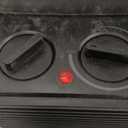 Space Heaters for Indoor Use, 1500W Portable Electric Heater with Thermostat, Ceramic Heater for Room Bedroom Office Under Desk with 3 Heating Levels, Safe Tip-Over Protection (Silver)