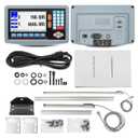 2-Axis Digital Display RPM Display Linear Scale Encoder DRO Kit 350mm+700mm for CNC Milling Machine Metal Lathe with Instruction Manual