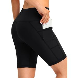 Blouty Women's 5''/7''/9'' Swim Shorts UPF 50+ High Waisted Board Shorts with Pockets Liner Quick Dry Swimsuit Bottoms, 4X Large